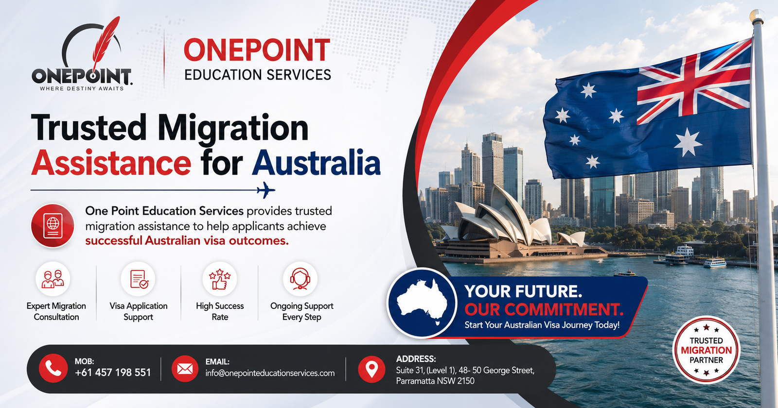 Professional migration agent in Tasmania helping clients improve Australian visa approval chances in 2026.