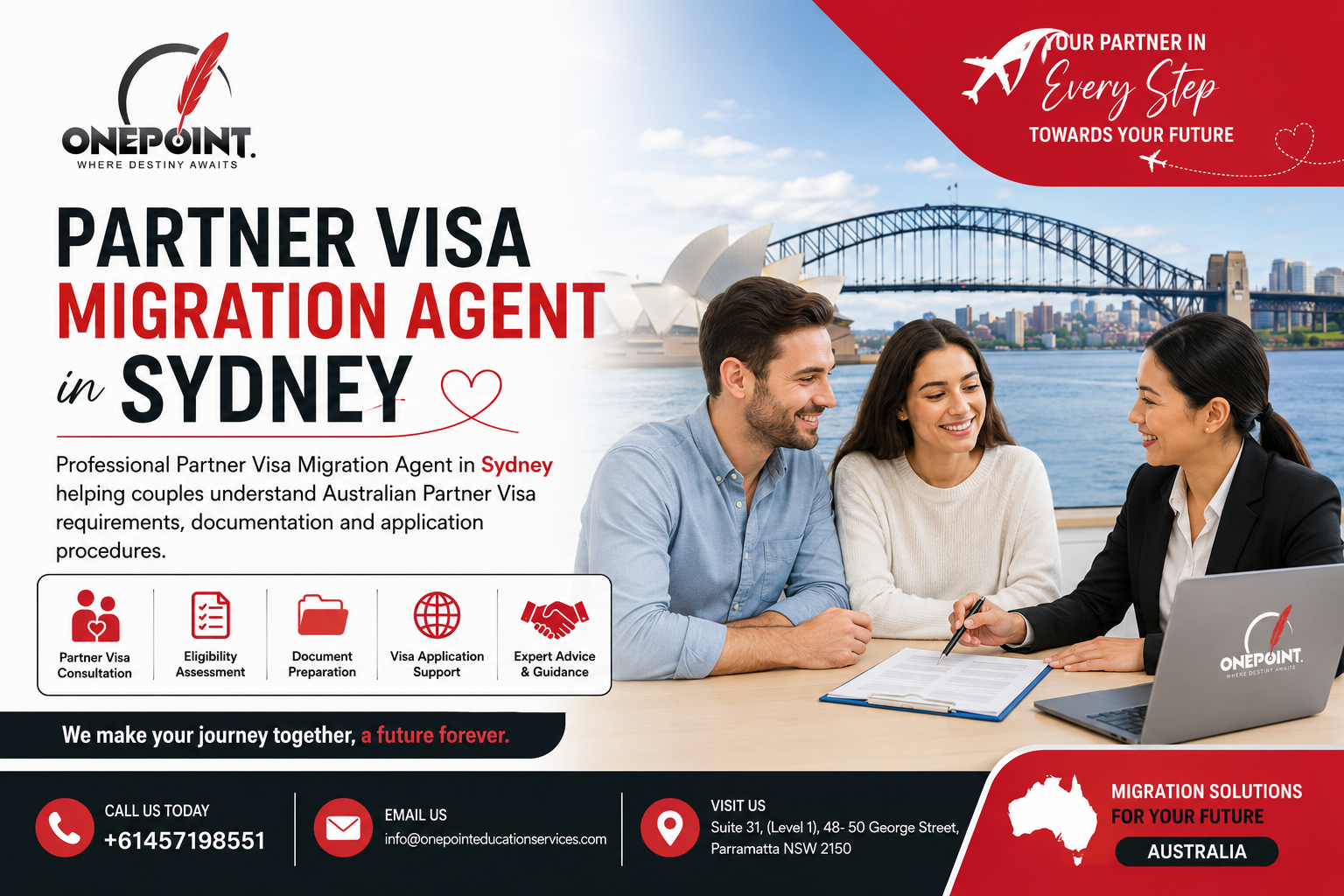 Partner Visa Migration Agent in Sydney providing professional Australian visa guidance