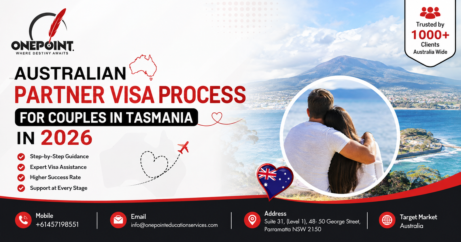 Australian Partner Visa process for couples in Tasmania 2026