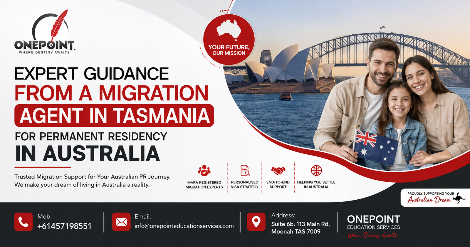 Migration agent in Tasmania for permanent residency in Australia