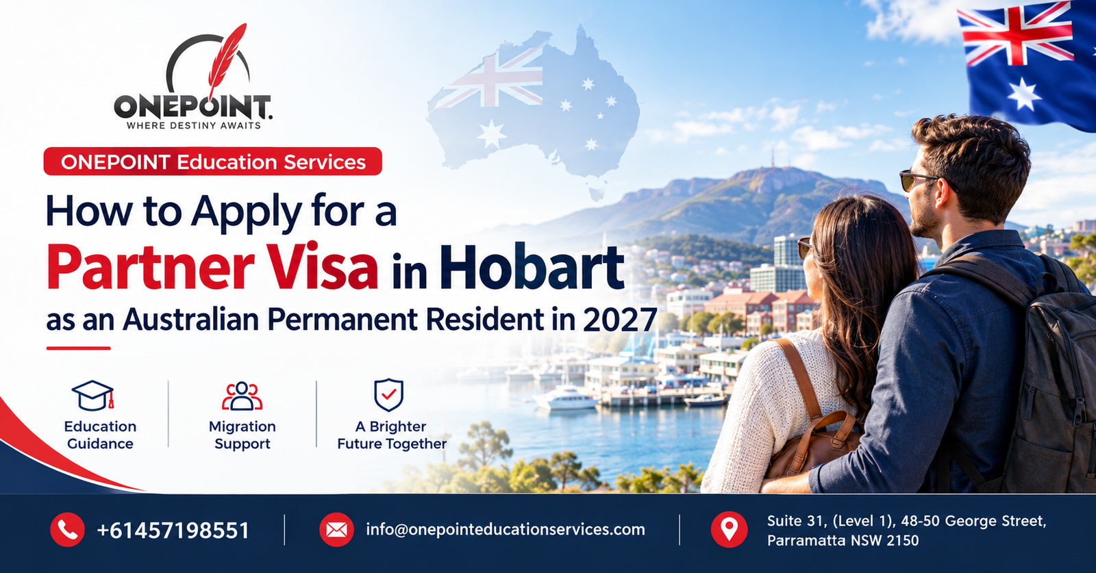 Partner Visa consultant for permanent residents in Hobart in 2027