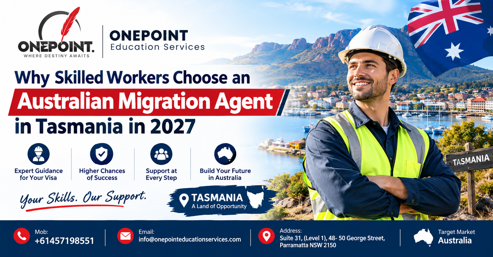 Australian migration agent in Tasmania for skilled workers in 2027